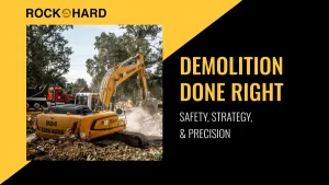 Commercial and residential demolition contractor in Arlington, VA