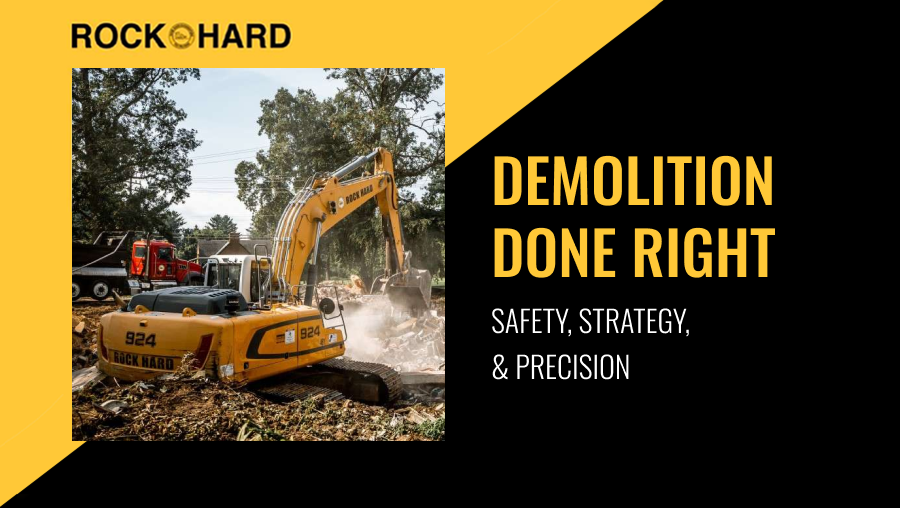 Commercial and residential demolition contractor in Arlington, VA