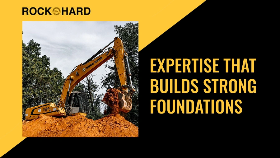 Professional excavation services for residential and commercial projects