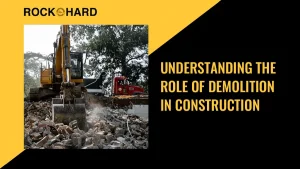 The role of demolition in construction