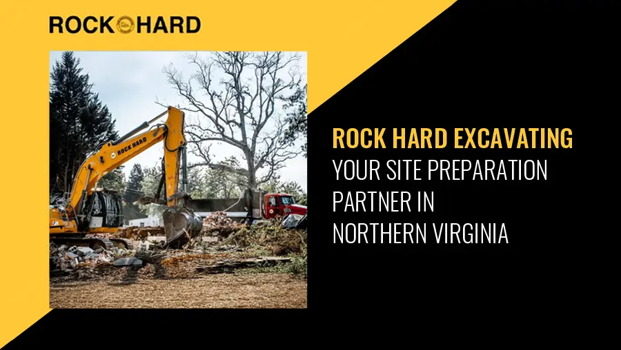 Excavating services by Rock Hard Excavating