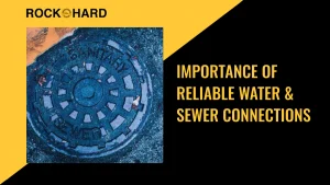 sanitary sewer services by Rock Hard Excavating